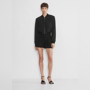 ARITZIA • Babaton Pleated Mini Short • size 4